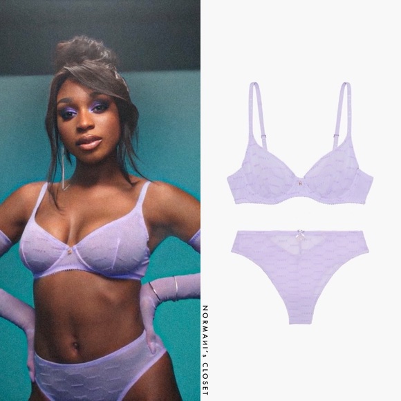 Savage X Fenty Intimates Sleepwear Lavender Flocked Unlined Bra Poshmark